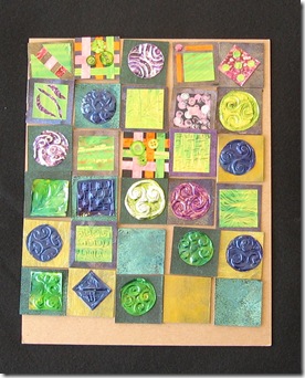 mixed media composition