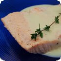 Saumon au Champagne (Salmon in Champagne Sauce)