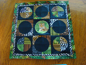 Windham Jungle Minis mini quilt