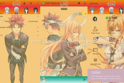 Download Tema Line Anime SHOKUGEKI NO SOMA