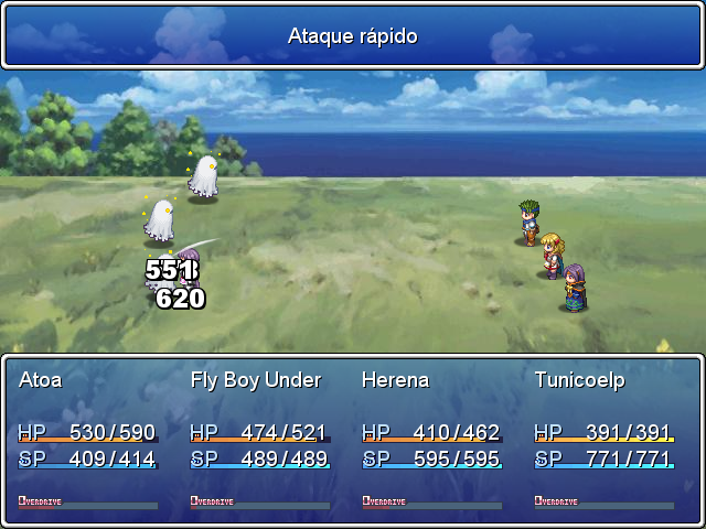 Sistemas de combate - RPG Maker XP