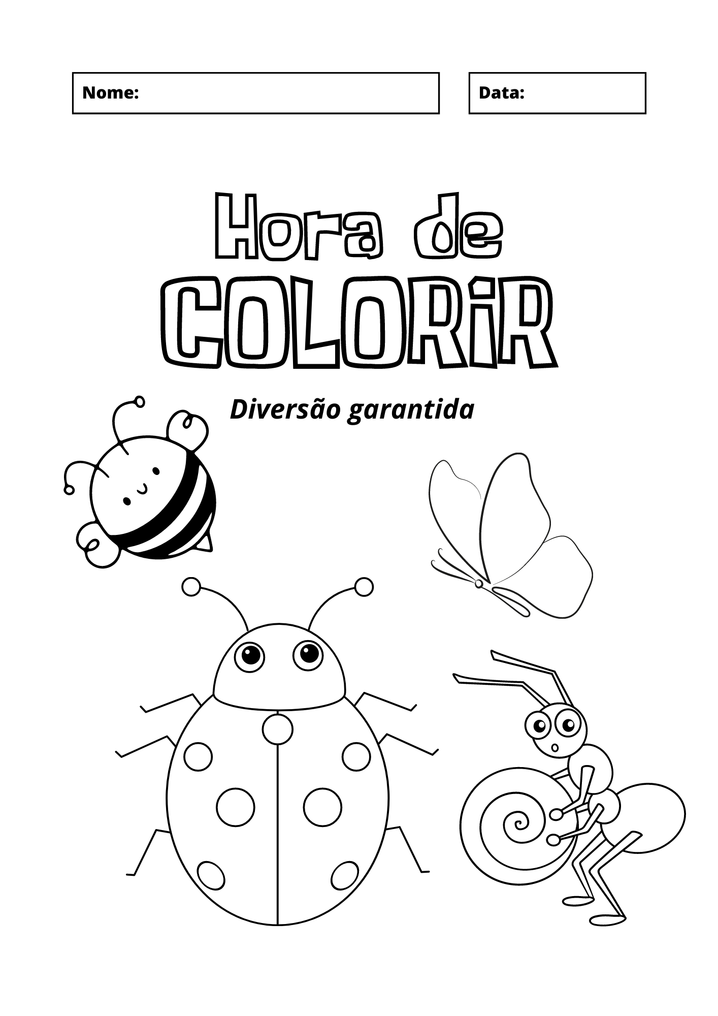 Ladybug pintinhas para colorir - Imprimir Desenhos
