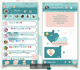 Love Theme For YOWhatsApp & Fouad WhatsApp By Thania