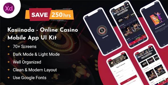 Best Online Casino Mobile App UI Kit