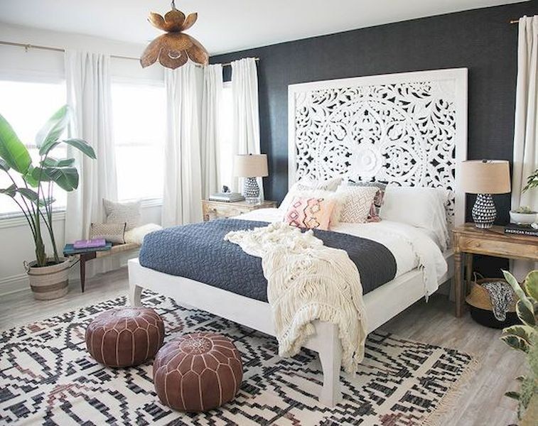 Modern Bohemian Bedroom Decorating Ideas 
