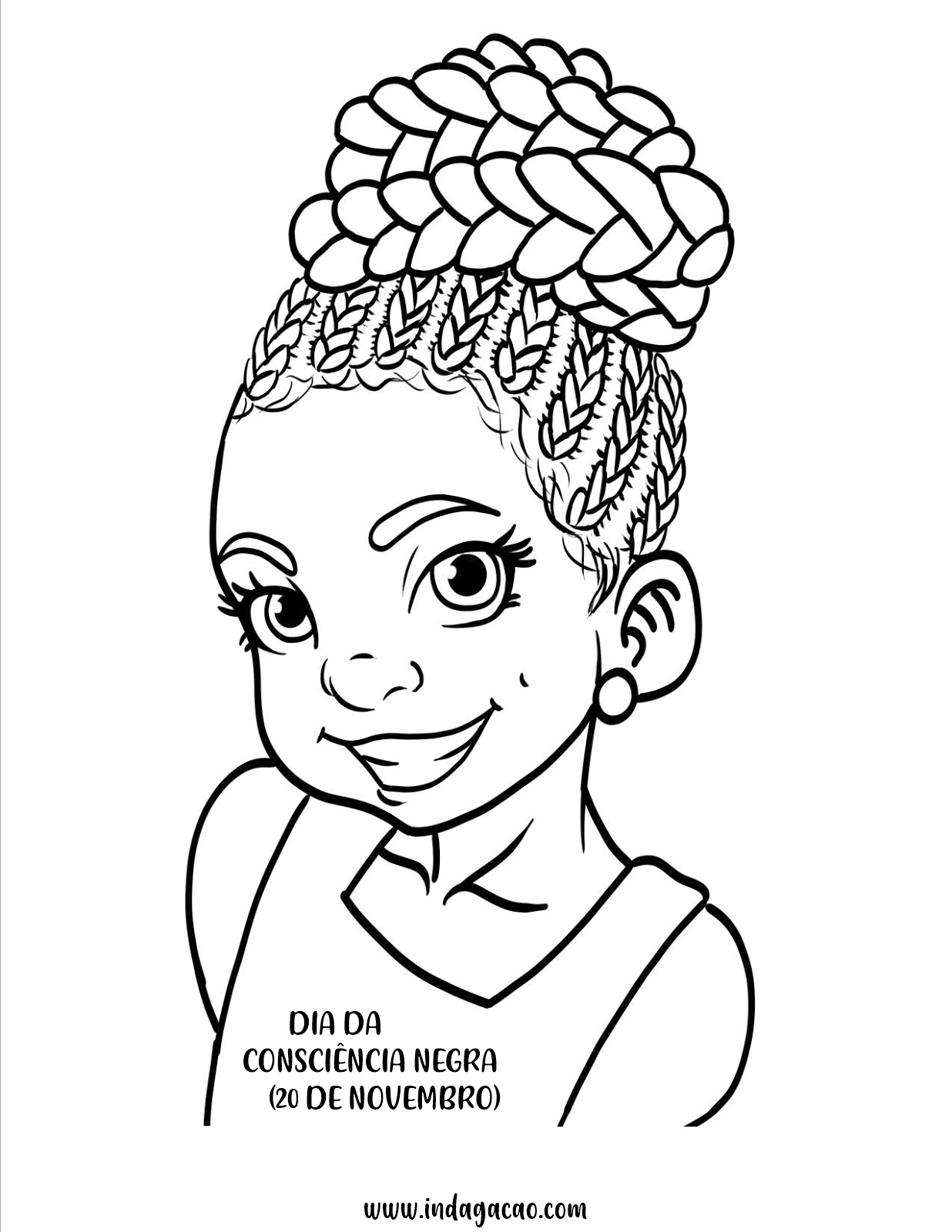 Desenhos Para Desenhar Consciência Negra EDUCA
