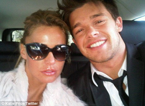 New man Katie Price with Argentinian model Leandro Panna the morning after