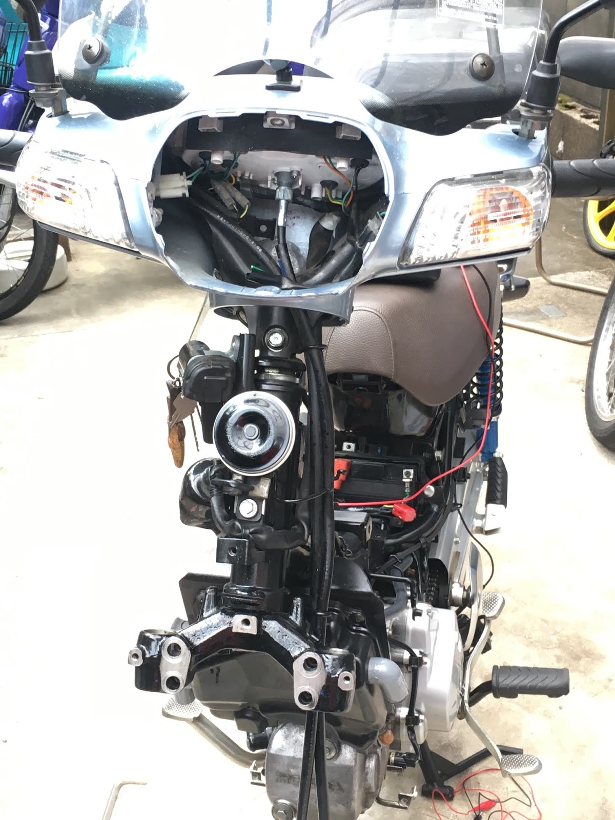 スーパーカブ110ja10 ヘッドライトled化