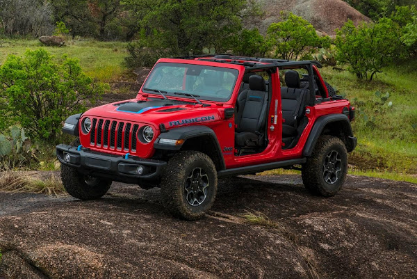 Updated Jeep Wrangler SUV