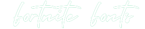 fortnite fonts logo