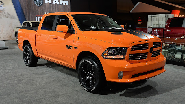 2017 Dodge Ram 1500 Sport Ignition Orange