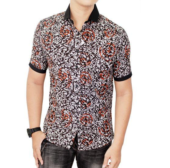  BusanaMuslim 10 Contoh Model Baju Batik Pria Lengan 