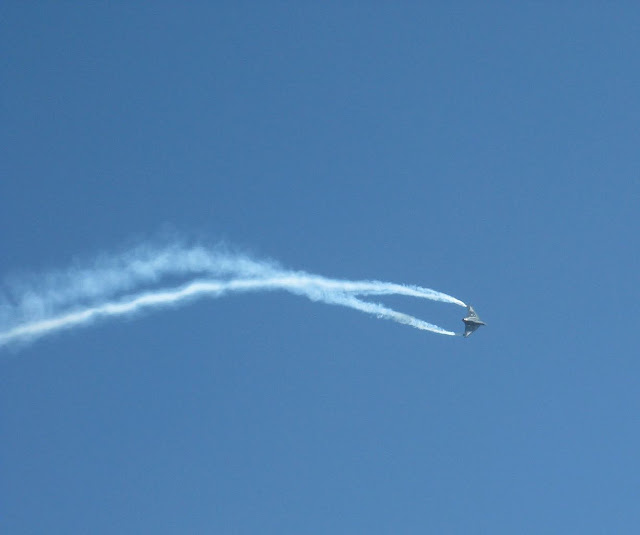 HAL Tejas vapor trail