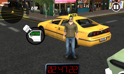 3D City Taxi Driving Mania