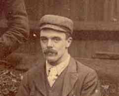 Frank Dyson in 1894 - detail of Royal Observatory Hockey Club 1893-94 photograph, © National Maritime Museum.