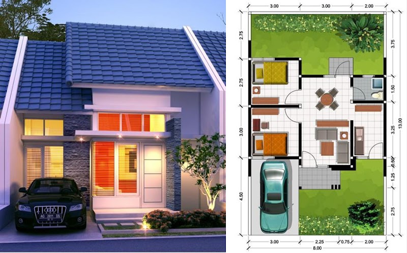 44 Pengertian Denah Rumah Type 45 Konsep Terkini!