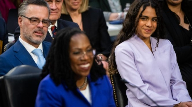 Photo new York Times Ketanji Brown Jackson SCOTUS confirmation hearing