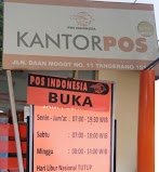 Jam Buka Kantor Pos TANGERANG