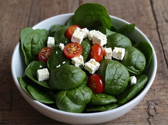 Spinach and Feta Salad: A Nutrient-Packed Medley of Freshness and Flavor