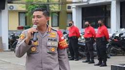 Program Pos Polah, Kapolresta Tangerang Pimpin Binlatkatpuan Anggota Dalmas