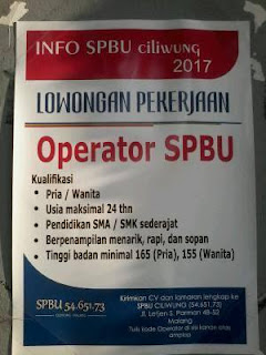 Lowongan Kerja di PT. Pertamina sebagai Operator SPBU di Ciliwung Malang Terbaru 2017