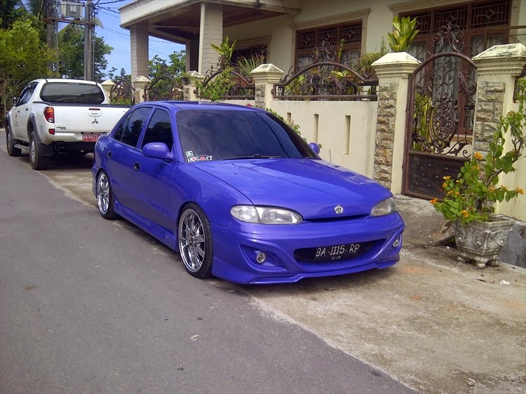 Modifikasi Hyundai Accent Sport Body KIt - Mobil Modifikasi