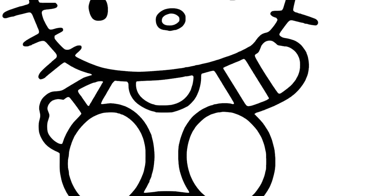 Download Hello Kitty 03 svg free, Cricut svg Free vector files 013