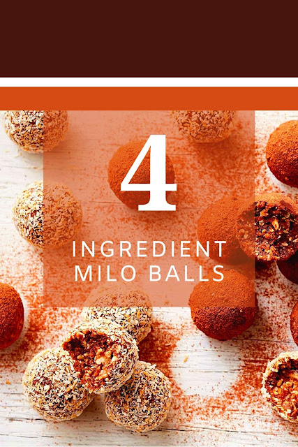4 Ingredient Milo Balls