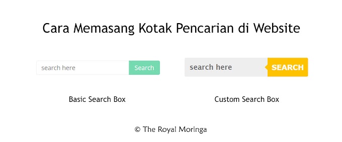 Cara Mudah Memasang Kotak Pencarian di Blog