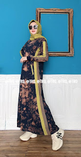 🔥 Gamis Tye Dye List - Gamis Muslimah Branded