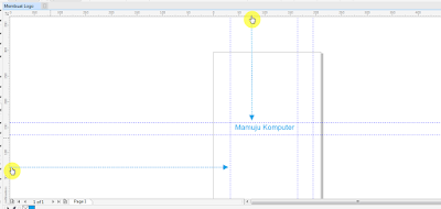 Cara kerja rulers di CorelDraw