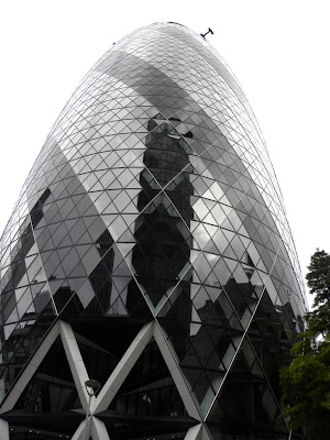 Modern buildings of London