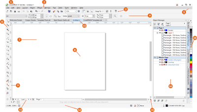 Bagian-bagian CorelDraw
