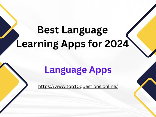 Best Language Learning Apps for 2024