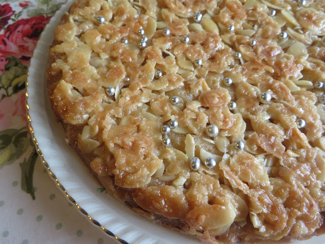 Caramel Almond Tart