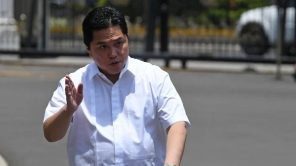 Foto: Erick Thohir. Ada BUMN Tak Diketahui Kantornya di Mana.