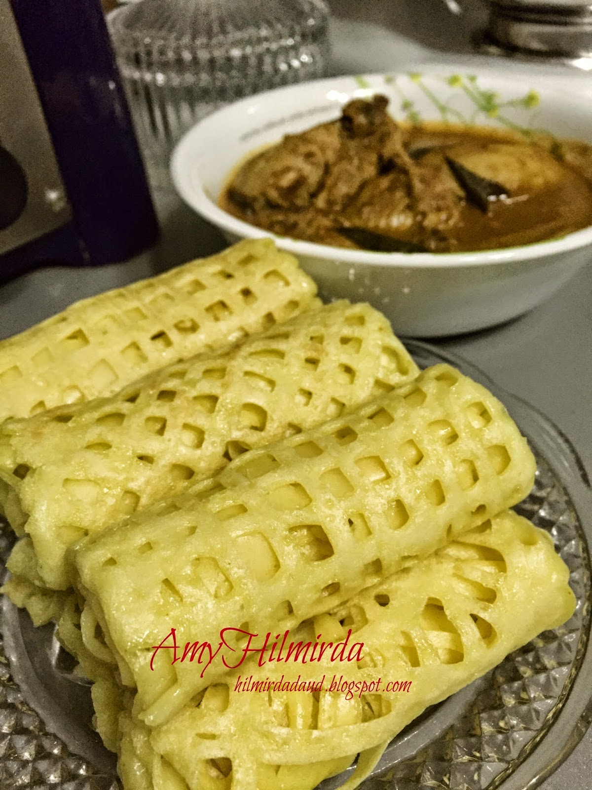 Roti Jala Kari Ayam  AmyHilmirda