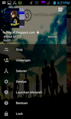 BBM MOD v3.0.0.18 Laskar Pelangi APK best screen