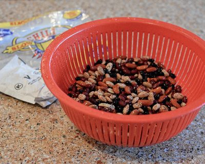 Homemade Chili with Dried Beans (Slow Cooker or Slow-Cooked in the Oven) ♥ KitchenParade.com. Featuring Hurst's HamBeens Slow Cooker Chili Beans, pictured.