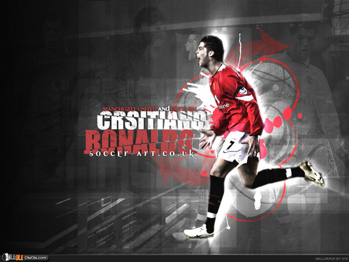 Cristiano Ronaldo Manchester United Wallpaper
