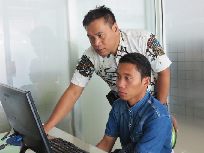 Humas Setda Pemerintah Kabupaten Puncak Jaya Mengikuti pelatihan Desain Grafis di Technophoria Yogyakarta