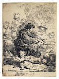 Pancakemaker by Rembrandt Harmenszoon van Rijn - Art Prints from Hermitage Museum