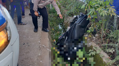 Terlibat Lakalantas, Dua Orang Pengendara Roda Dua Tewas Ditempat di Gowa