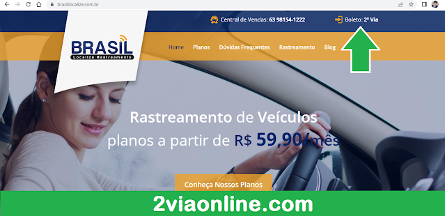 2Via Brasil Localize Rastreamento Veicular: plataforma solicitará CPF ou CNPJ para liberar emissão da Segunda Via do Boleto