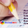 Soal Latihan Pat Kelas 7 Tahun 2019 Dengan Kunci Jawaban
