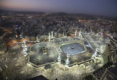 The Noor of Allah in Makkah, See Hajj Live Photos 2012 Online