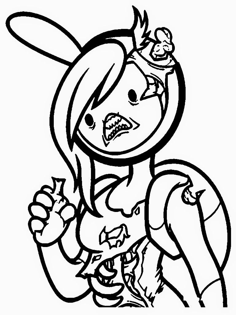 adventure time coloring pages flame princess
