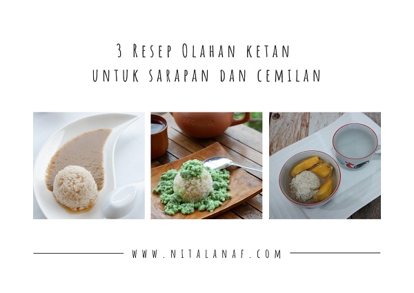 3 resep olahan ketan