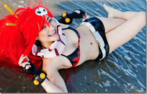 gurren lagann cosplay - yoko littner 7