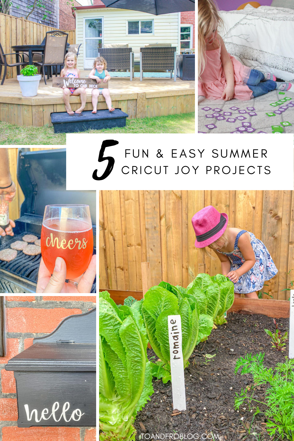 5 Fun & Easy Summer Cricut Joy Projects